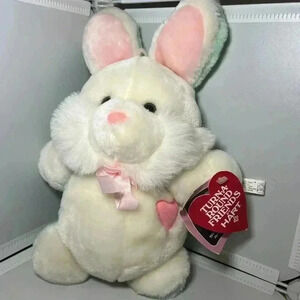 VTG Mimi Miller Turn Around Friends Double Sided Plush Teddy Bear Bunny Rabbit